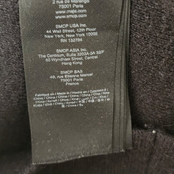 Maje Knitted Jacket Size 2 (Med) EUC - Picture 5 of 7